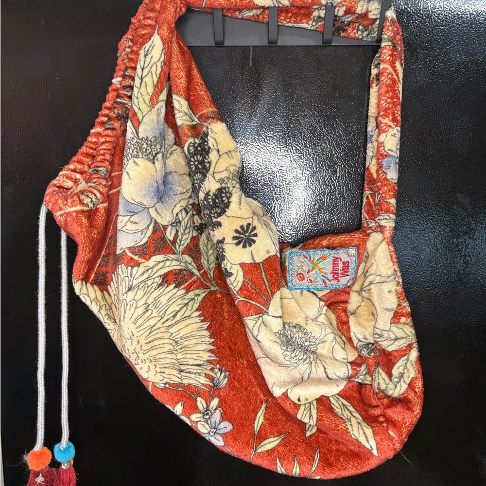 Floral Orange Women's Bag